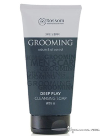 Мыло против черных точек и излишней жирности кожи Deep play Cleansing soap, 150 мл, Mukunghwa