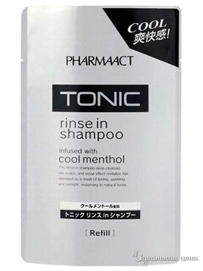 Шампунь 2в1 тонизирующий c ментолом, 400 мл, PELICAN SOAP