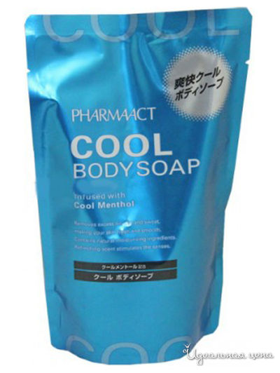 Гель для душа с ментолом COOL, 400 мл, PELICAN SOAP