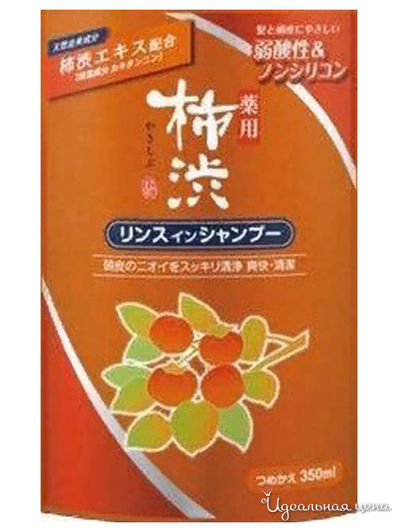 Шампунь - кондиционер 2в1 против перхоти с экстрактами хурмы и лекарственных трав, 350 мл, PELICAN SOAP