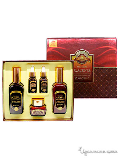 Набор средств по уходу Премиум, 5 предметов, 3W Clinic