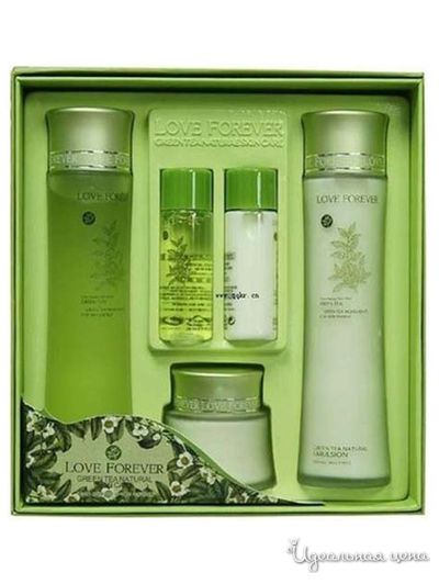 Набор средств по уходу с экстрактом алоэ вера, 5 предметов, 3W Clinic