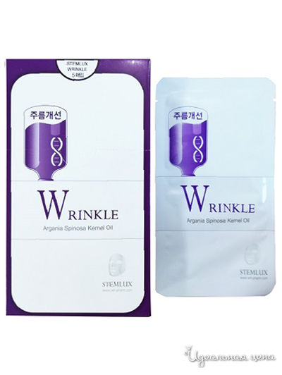 Маска для лица на основе арганового масла Антивозрастная (трипептид), 25 г, Well-being