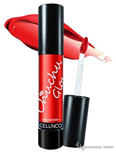 Блеск для губ Chu Chu Gloss, тон 03 Пикантное Яблоко, 4 г, CELLNCO