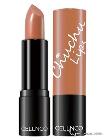 Помада для губ Chu Chu Lips, тон 109 Ангельский персик, 3,5 г, CELLNCO