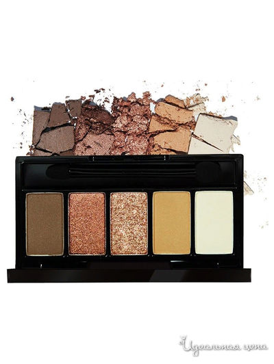 Тени для век Eye Love Shadow Palette, тон 01 Коричневые оттенки, 1 г х 5, CELLNCO