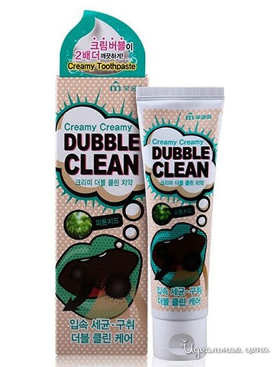 Зубная паста кремовая с очищающими пузырьками и фитонцидами, 110 г, Mukunghwa