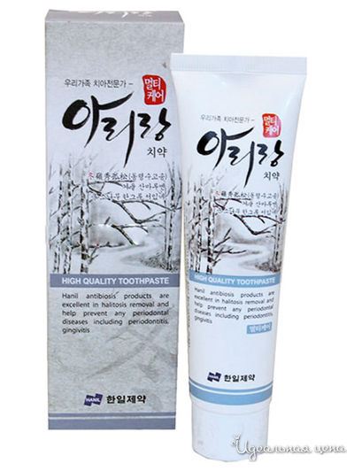 Зубная паста комплексная защита ARIRANG Multi Care, 150 г, HANIL CHEMICAL