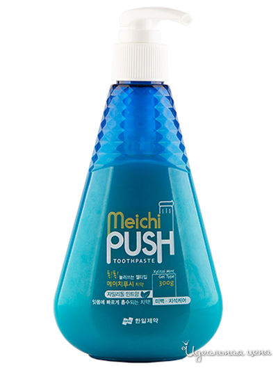 Зубная паста  ксилитол с мятой, дозатор, 300 г, HANIL CHEMICAL