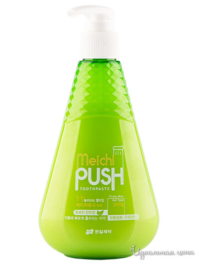 Зубная паста фруктовая мята, дозатор, 300 г, HANIL CHEMICAL