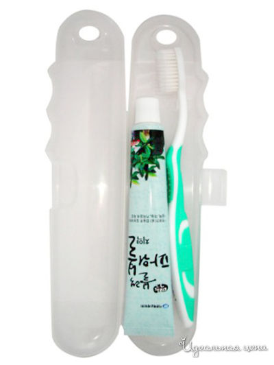 Набор: зубная щетка c древесным углем, двойной тонкой щетиной, средней жесткости; зубная паста с углем 50 г, MAXSON