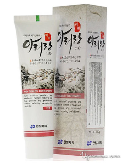 Зубная паста отбеливающая, 150 г, HANIL CHEMICAL