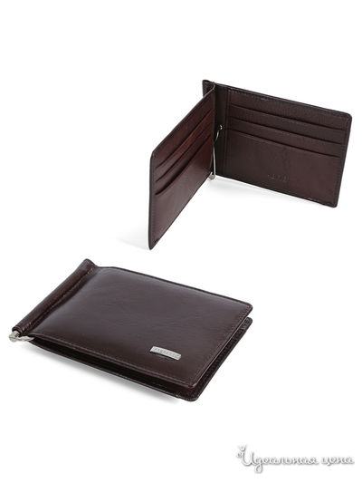 Зажим для денег FABRETTI, цвет коричневый