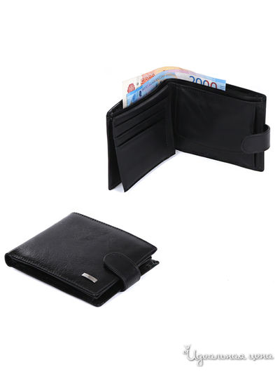 Кошелек FABRETTI, цвет черный