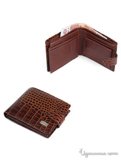 Кошелек FABRETTI, цвет коричневый