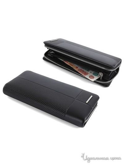 Кошелек Leo Ventoni, цвет черный