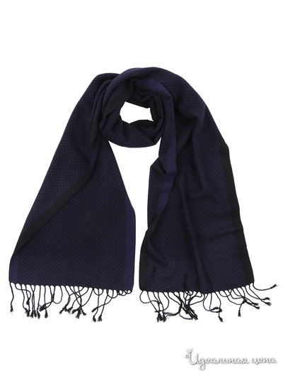 Шарф FABRETTI, цвет черный, темно-синий