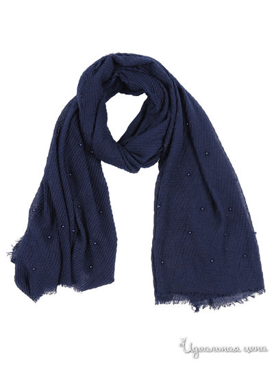 Шарф FABRETTI, цвет темно-синий