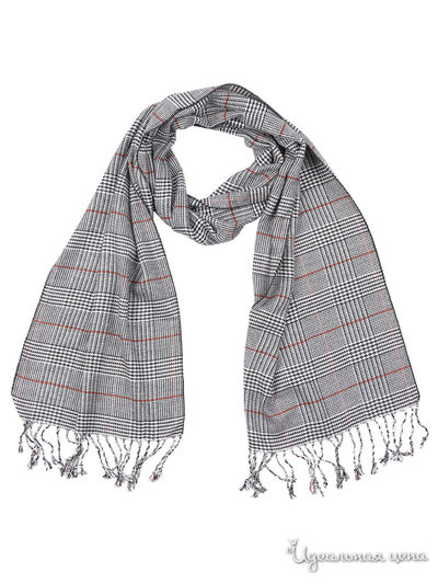 Шарф FABRETTI, цвет черный, белый