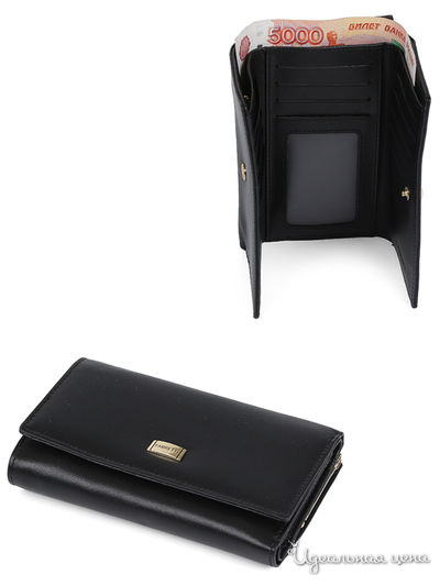 Кошелек FABRETTI, цвет черный