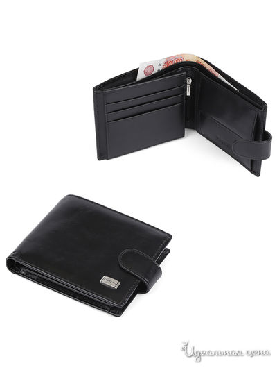 Кошелек FABRETTI, цвет черный