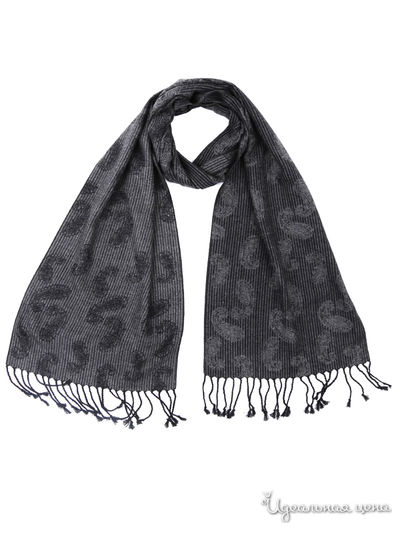 Шарф FABRETTI, цвет серый, черный