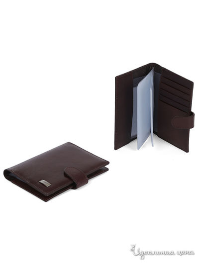 Обложка для документов FABRETTI, цвет коричневый