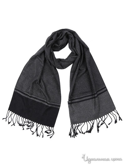 Шарф FABRETTI, цвет серый, черный