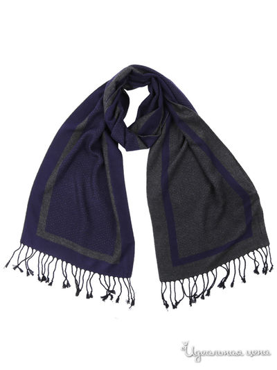 Шарф FABRETTI, цвет синий, серый