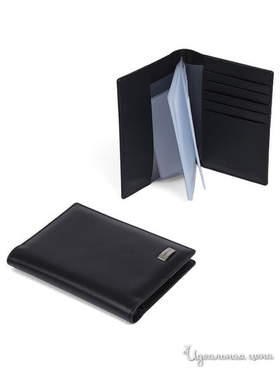 Обложка для документов FABRETTI, цвет черный