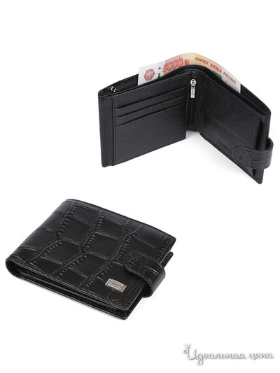 Кошелек FABRETTI, цвет черный