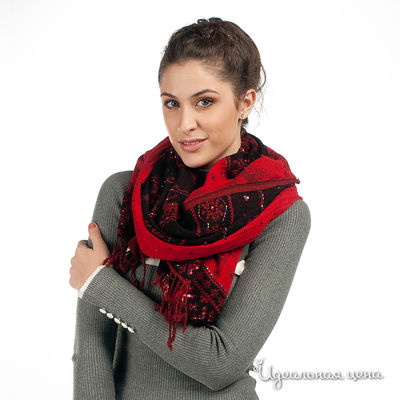 Палантин Venera, цвет цвет красный