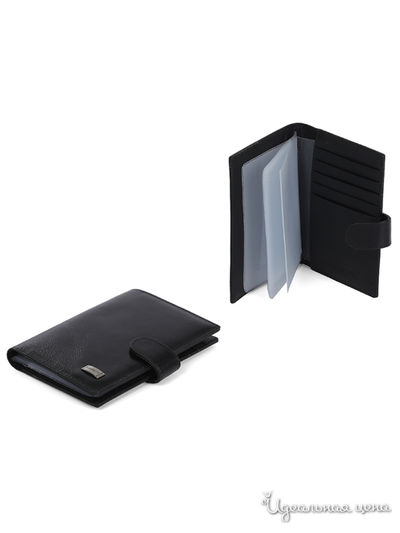 Обложка для документов FABRETTI, цвет черный