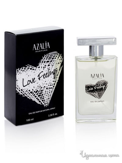 Туалетная вода Love Feelings Silver, 100 мл, Azalia