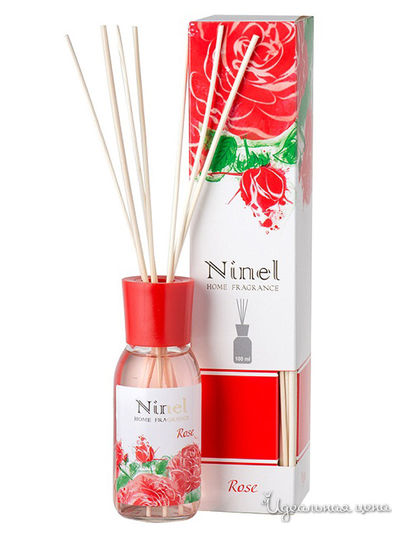 Диффузор ароматический Роза Rose, 100 мл, Ninel