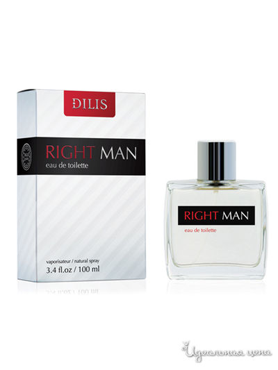 Туалетная вода RIGHT MAN, 100 мл, Dilis