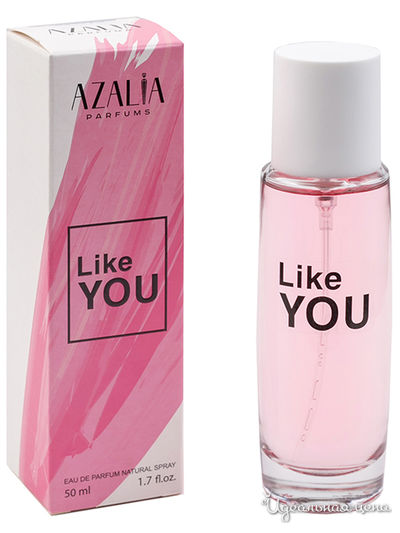 Парфюмерная вода Like You Pink, 50 мл, Azalia
