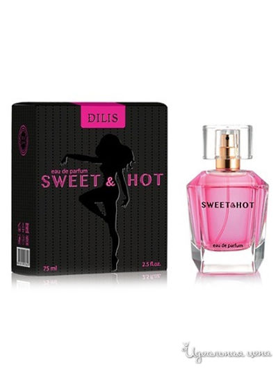 Парфюмерная вода Sweet & Hot, 75 мл, Dilis, цвет Мультиколор