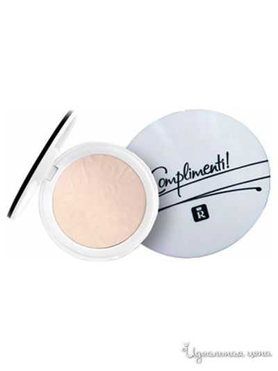 Пудра для лица компактная матирующая Complimenti, 02 слоновая кость, Relouis