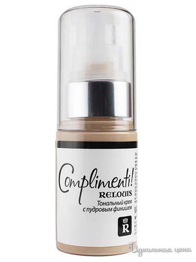 Крем тональный Complimenti, 03 теплый/беж, Relouis