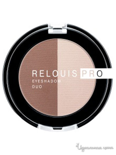 Тени для век Pro Eyeshadow DUO, тон 104, Relouis