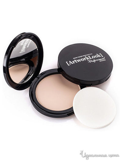 Пудра для лица компактная ArtworkLook Professional, тон 2 бежевый, Relouis
