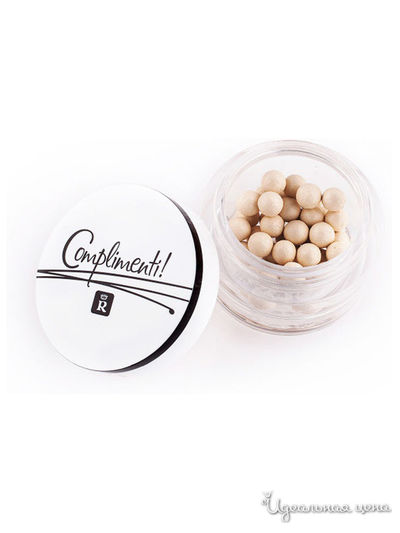Хайлайтер в шариках Complimenti, тон 02 золотистый, Relouis