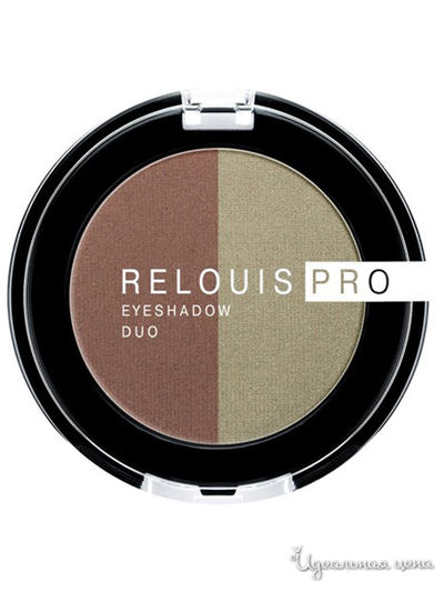Тени Pro Eyeshadow DUO, тон 110, Relouis