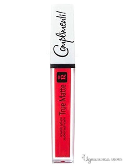 Помада для губ жидкая матовая True Matte Complimenti, тон 02, Relouis