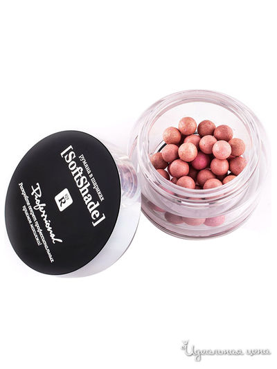 Румяна в шариках Soft Shade, тон 04 розовый персик, 6 г, Relouis