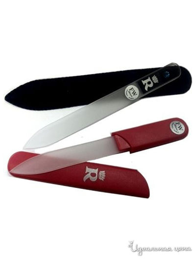 Пилочка для ногтей Bohemia в бархатном чехле, 120 мм, Relouis