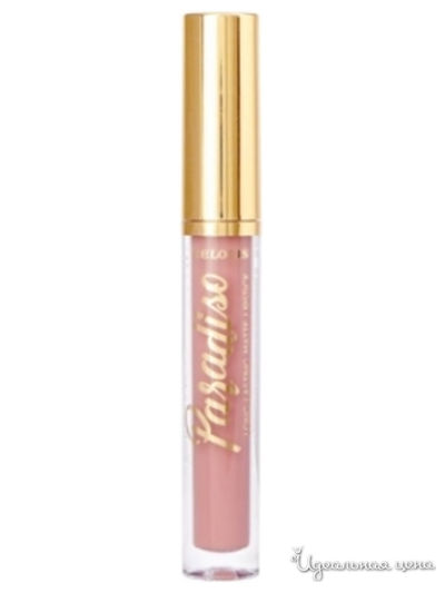 Помада для губ жидкая матовая Paradiso, тон 02 Ballerina, Relouis