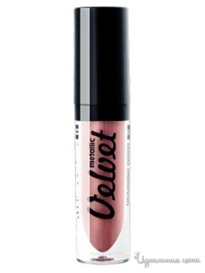 Помада для губ жидкая Metallic Velvet, тон 04, Relouis
