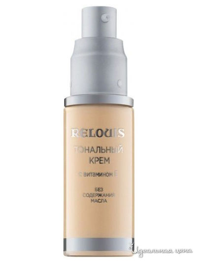 Крем тональный с витамином Е, тон N41 светлый бежевый, 30 мл, Relouis